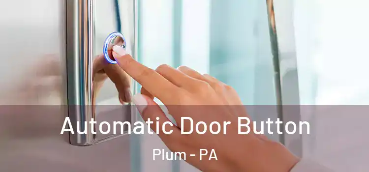 Automatic Door Button Plum - PA