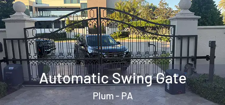  Automatic Swing Gate Plum - PA