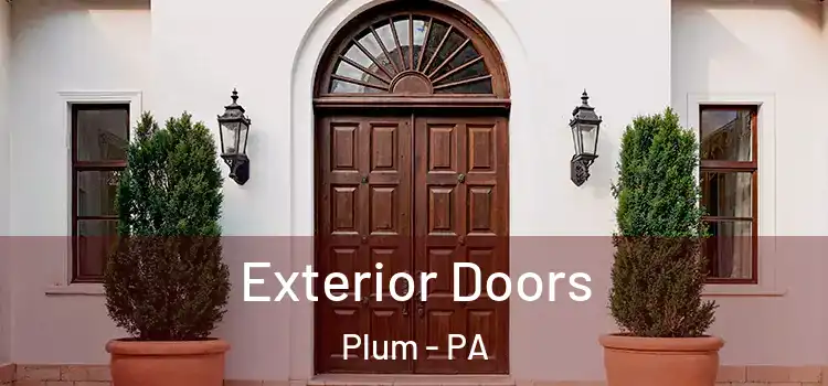 Exterior Doors Plum - PA
