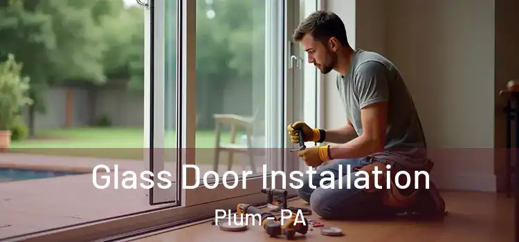  Glass Door Installation Plum - PA