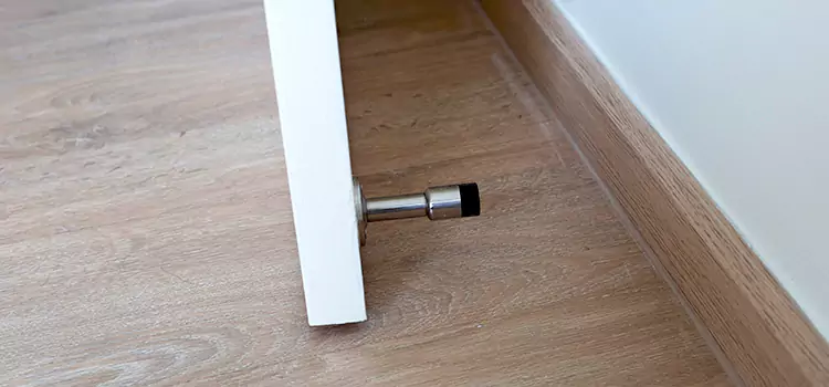 Magnetic Door Stop Integration Plum