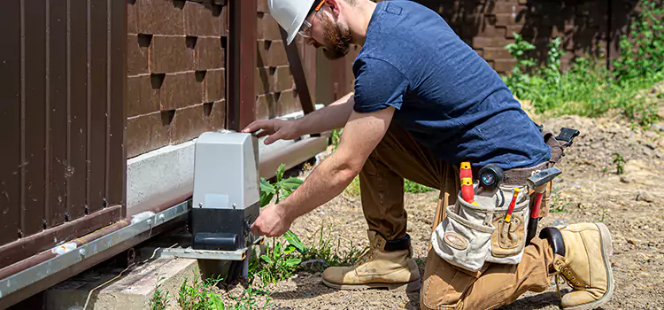 Electric Driveway Gate Installation Plum