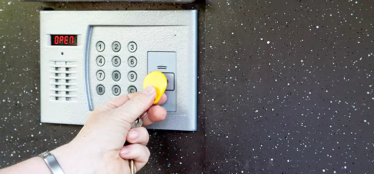 Electronic Door Lock Installation Plum