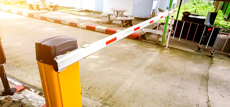 Automatic Parking Gate Installation Plum