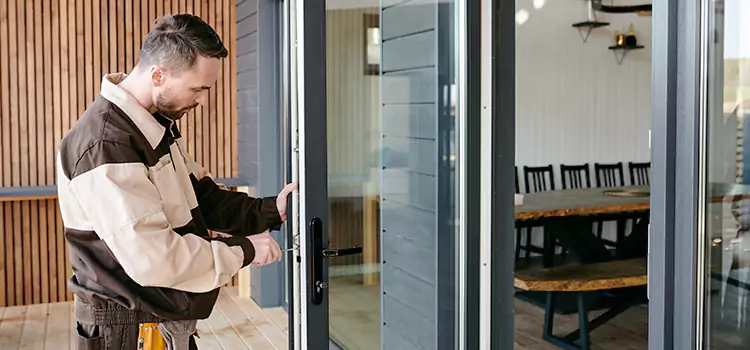 New Sliding Glass Door Installation Plum