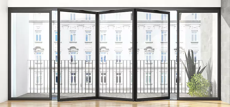Premium Material Balcony Doors Plum