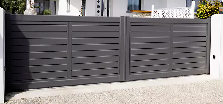 Automatic Gate Fence Plum