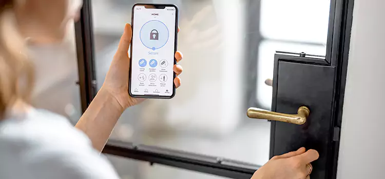 Fingerprint Door Lock Installation Plum