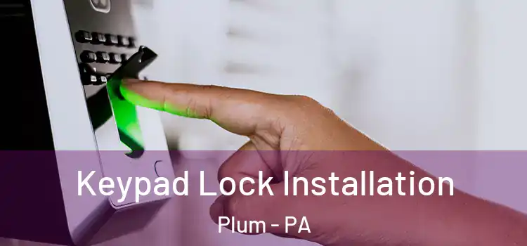  Keypad Lock Installation Plum - PA