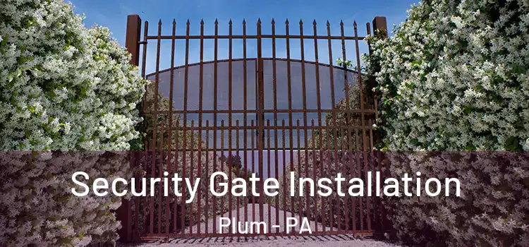  Security Gate Installation Plum - PA