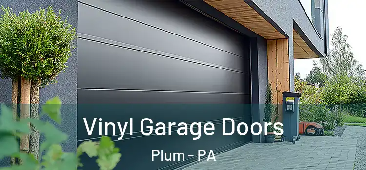  Vinyl Garage Doors Plum - PA