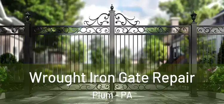 Wrought Iron Gate Repair Plum - PA